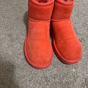 UGG Red Suede Boots